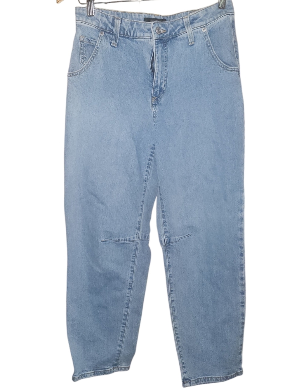 Banana Republic Light Blue Mid-Rise Barrel Jeans Size 26/2